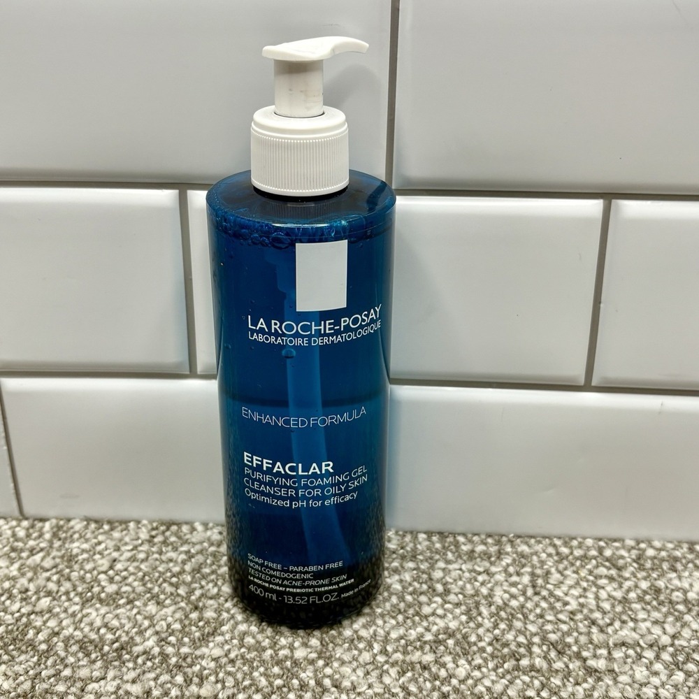 La Roche Posay Effaclar Purifying Foaming Gel Cleanser 13.52 oz NEW